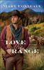 Book cover for "Love on the range".